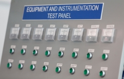 instrumentation test panel